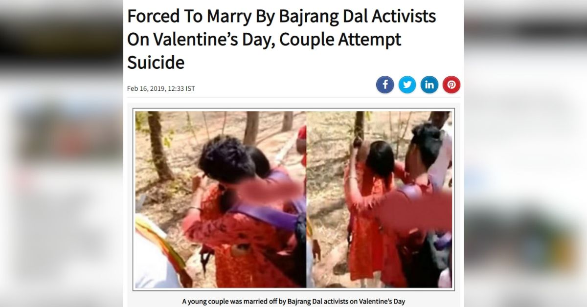 Fake News Alert: False Claims About Bajrang Dal Forcing Women to Marry