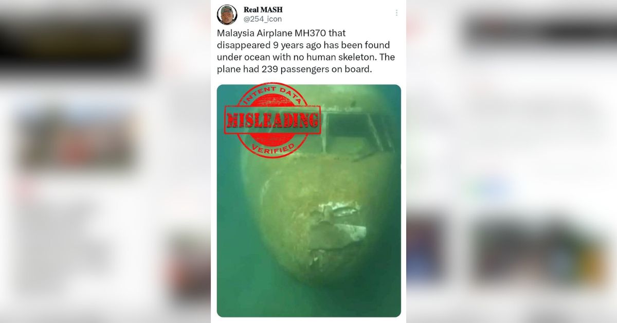 False Claims of MH370’s Discovery: Unveiling the Truth behind a Viral Image