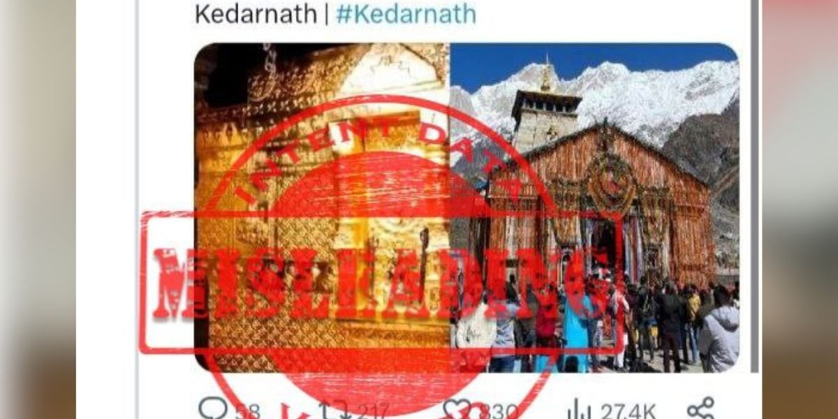 Debunking Misleading Claims: The Truth Behind the Kedarnath Temple Gold Transformation Controversy