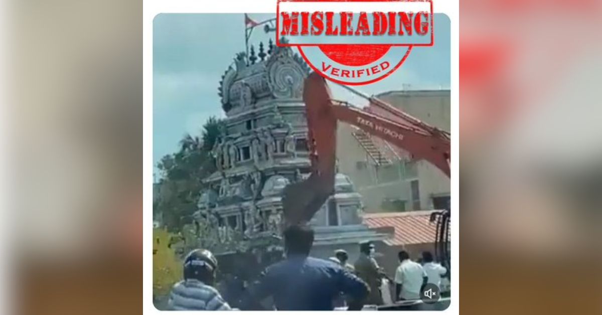 Debunking Misleading Temple Demolition Claims: Unveiling the Truth