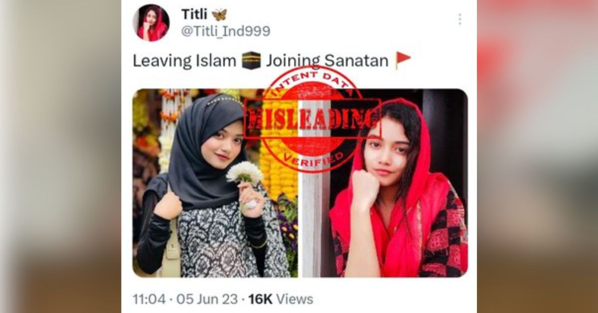 Fake Twitter Account Impersonates Muslim Girl in Communal Social Media Incident