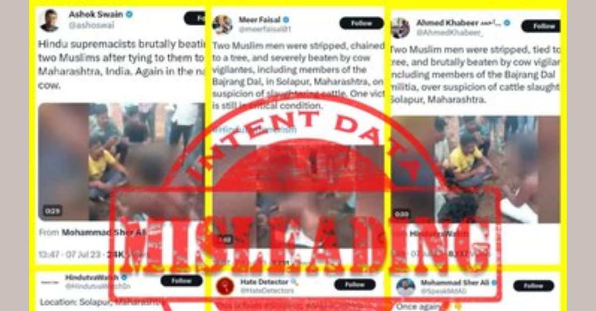 Exposing Misleading Claims of Cow Vigilantes Attack
