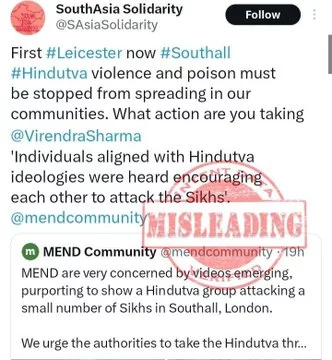 Khalistani Separatist Attacks Two Men Celebrating India’s Independence Day In Southall, London, Propagandists Circulate False Claims