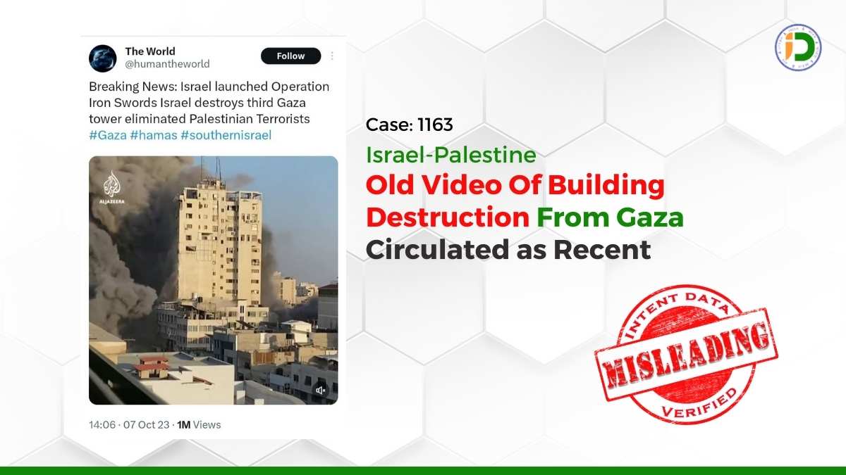 Israel-Palestine: Old Video Of Building Destruction From Gaza Circulated as Recent: Fact-Check