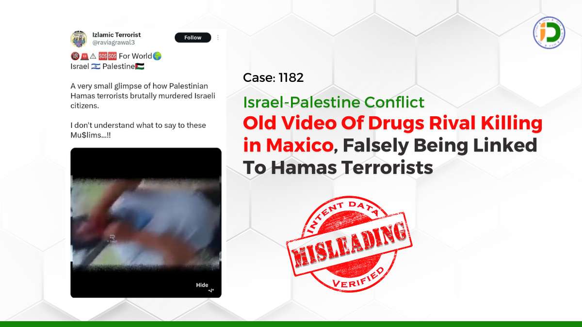 Israel-Palestine Conflict — Old Video Of Drugs Rival Killing in Mexico, Falsely Being Linked To Hamas Terrorists: Fact-Check