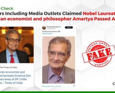 1185 Users Including Media Outlets Claimed Nobel Laureate