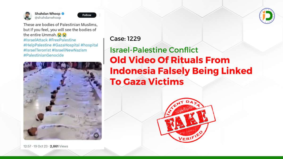 Israel-Palestine Conflict — Old Video Of Rituals From Indonesia Falsely Being Linked To Gaza Victims: Fact-Check